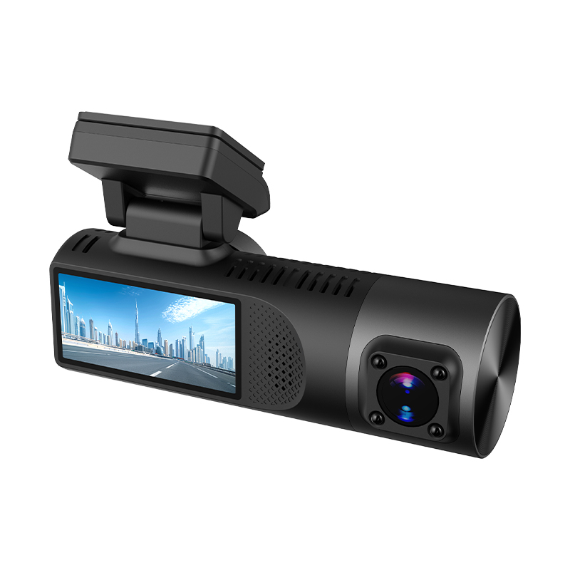 How does the 3-channel dashcam provide all-round driving monitoring?