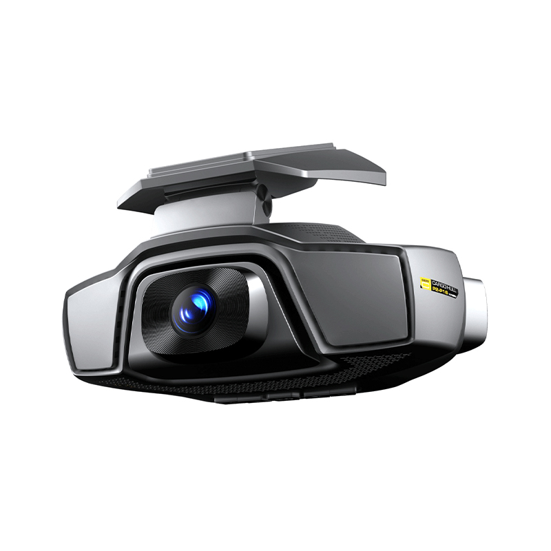 4 Channel Driving Recorder - front 2K and 1080P for Two Interior and One Rear Camera | 360°Full Protection | Interior Adjustable Lens