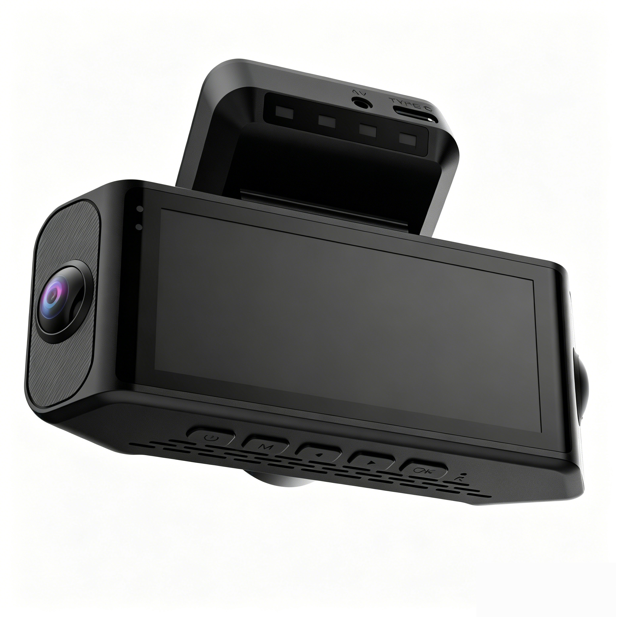 360˚ Full Coverage Car Dash Cam | 4-Channel 4K+FHD×3, Dual 170˚ Fish-eye Lens & Wi-Fi 6
